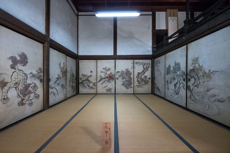龍潭寺 下閒 獅子の間