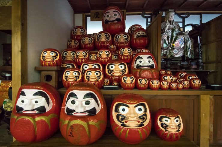 龍潭寺 達磨