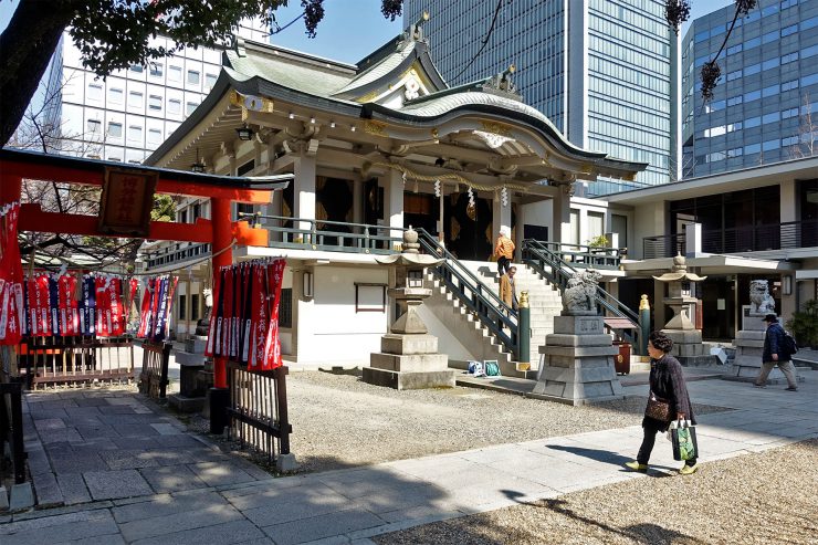 難波神社 - 博労稲荷神社と本社