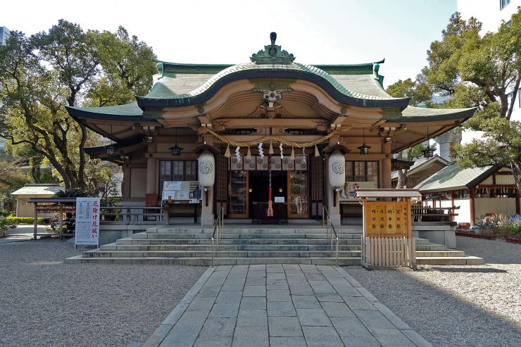 坐摩神社 - 拝殿