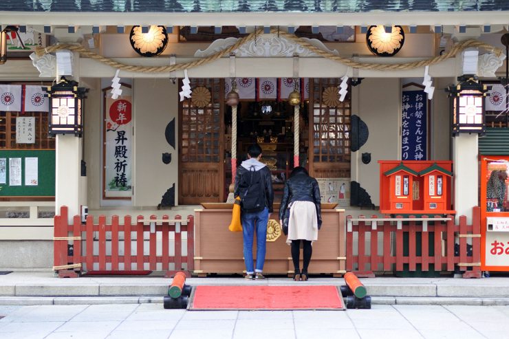 露天神社 - 拝殿