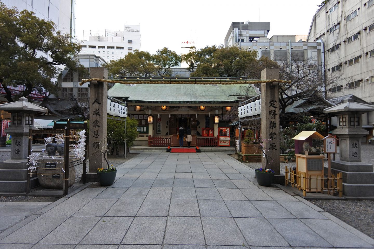 露天神社 - 拝殿